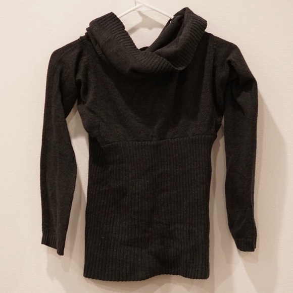 The Gap Cowl Neck Wool Sweater in Charcoal - Picture 1 of 2